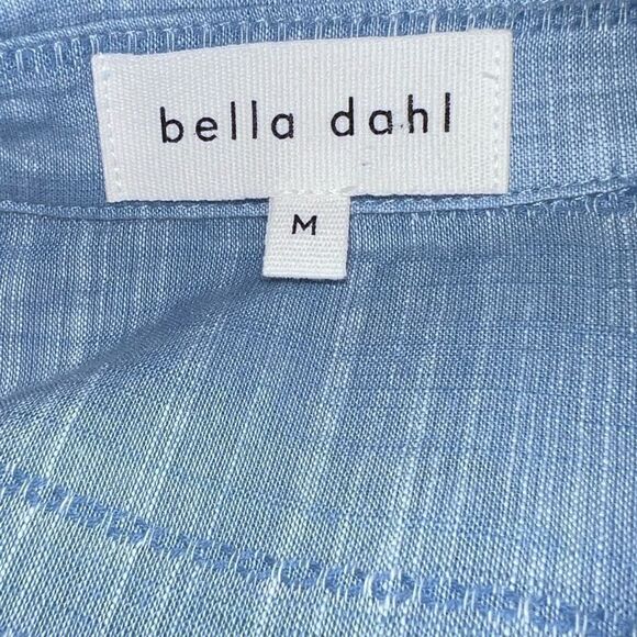 Bella Dahl Blue Long Sleeve Button Down Shirt - Picture 5 of 6